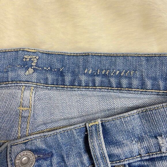 7FAM 7 For All Mankind Roxanne light wash 27 - Picture 5 of 7